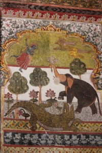 Palace paintings - after 400 years!