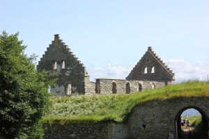 The second castle - ruined by Russian prisoners of war in the late 1700's